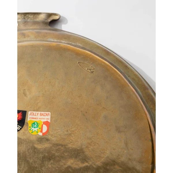 1960s Brass Tray, by Collini South Tyrol