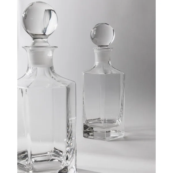 1970s Glass Decanter Set of 2