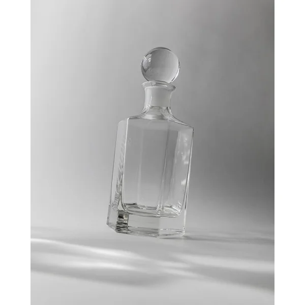 1970s Glass Decanter Set of 2
