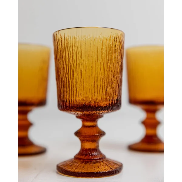 1970s Wine Glasses Set of 4