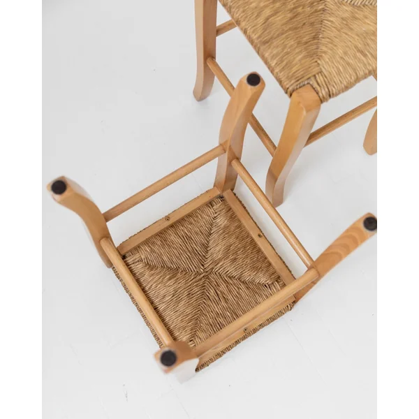 1980s Wooden Stools Set of 2
