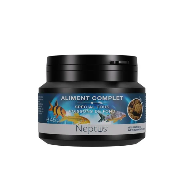 Aliment complet pour tous poissons de fond Neptus - 100 ml