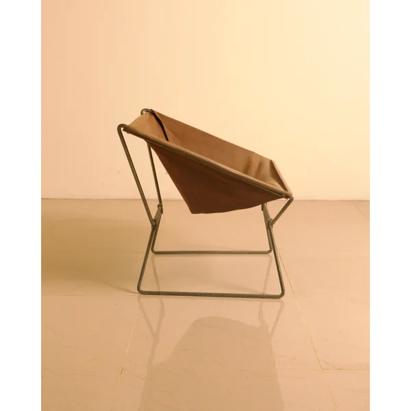 "AP-14" Armchair in Canvas by Pierre Paulin for AP Polak, 1950s