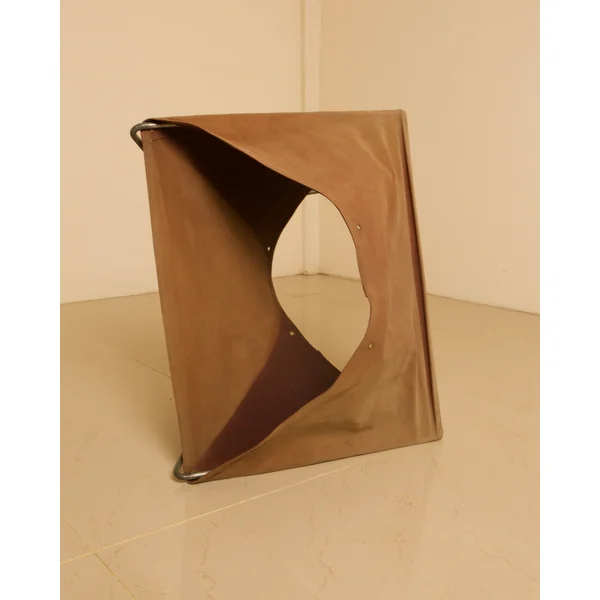 "AP-14" Armchair in Canvas by Pierre Paulin for AP Polak, 1950s