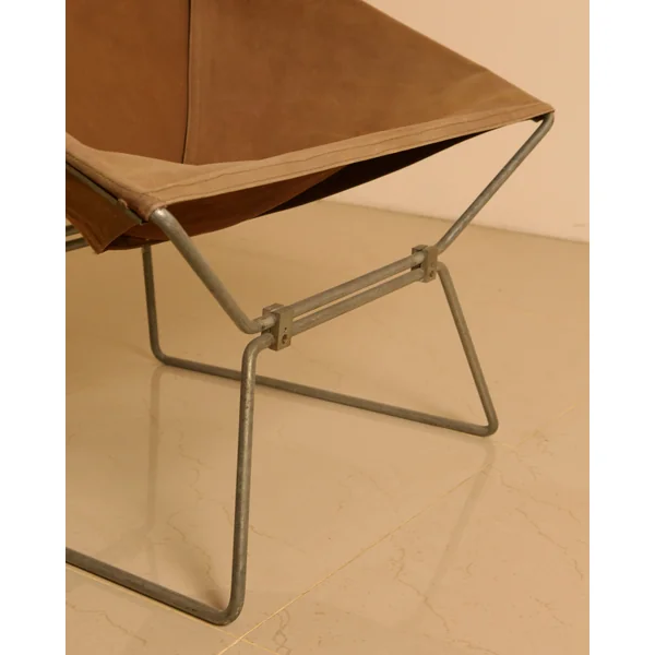 "AP-14" Armchair in Canvas by Pierre Paulin for AP Polak, 1950s