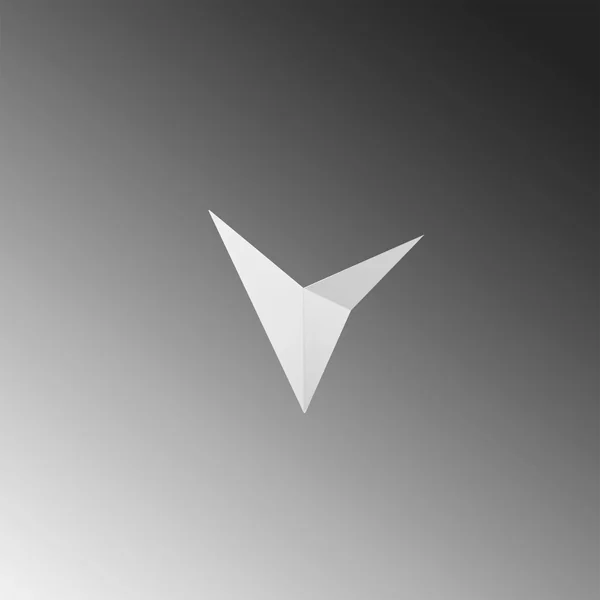 Applique murale design blanche, origami triangulaire SFAX