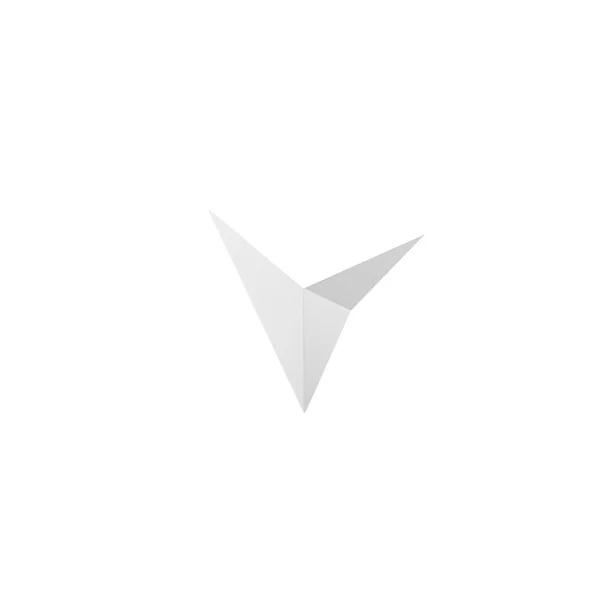 Applique murale design blanche, origami triangulaire SFAX