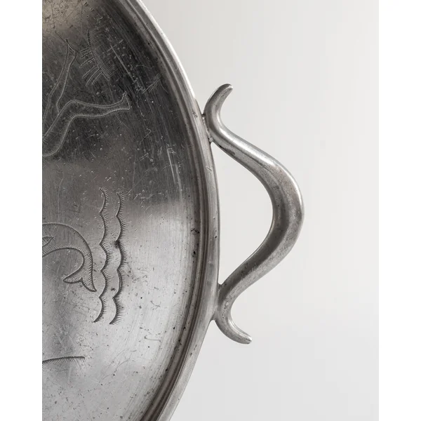 Art Deco Pewter Tray by Nils Fougstedt for Svenskt Tenn, 1931