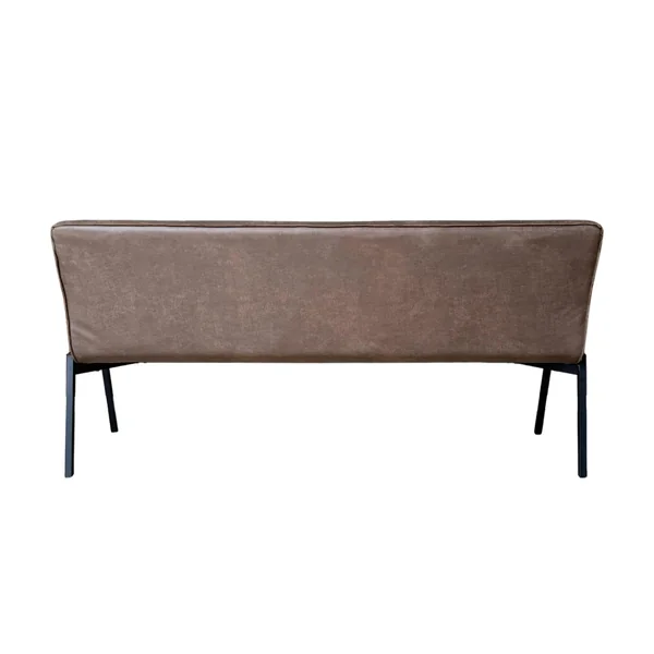 Banc de table à manger marron à bandes 185 cm CORTINA