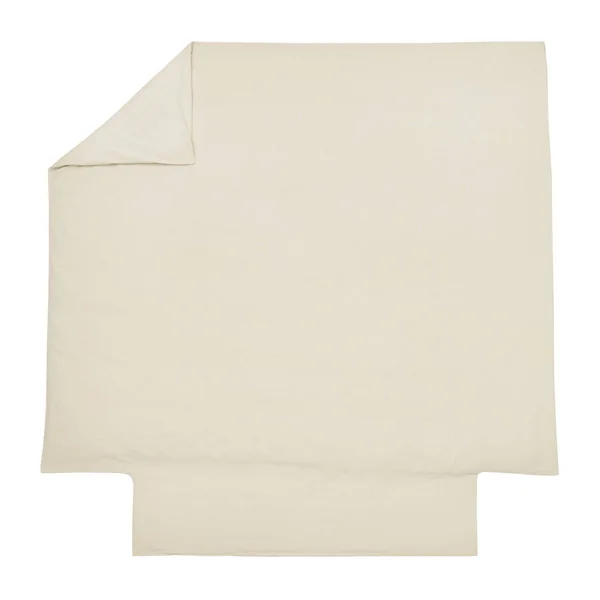 BLANC DES VOSGES Housse de couette percale lavée Bohème - Crème - 240 x 220 cm