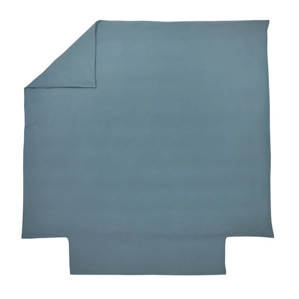 BLANC DES VOSGES Housse de couette percale lavée Bohème - Orage - 260 x 240 cm