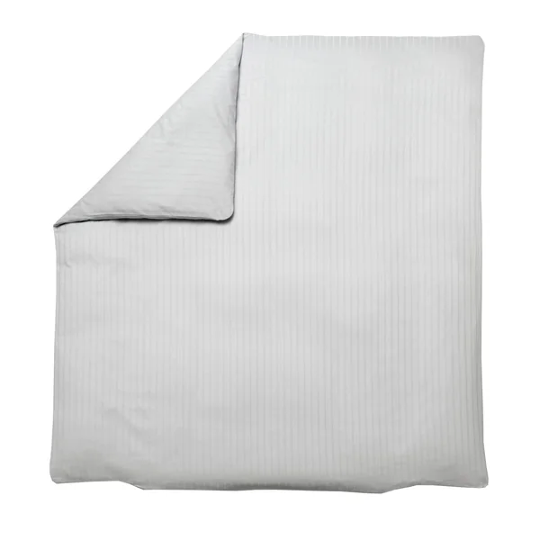 BLANC DES VOSGES Housse de couette satin Divine - Métal - 260 x 240 cm