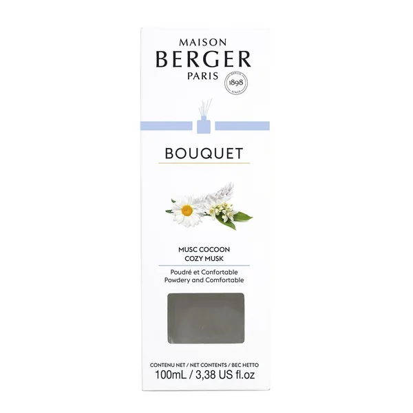 Bouquet parfumé Maison Berger glaçon parfum Musc cocoon - 100 ml