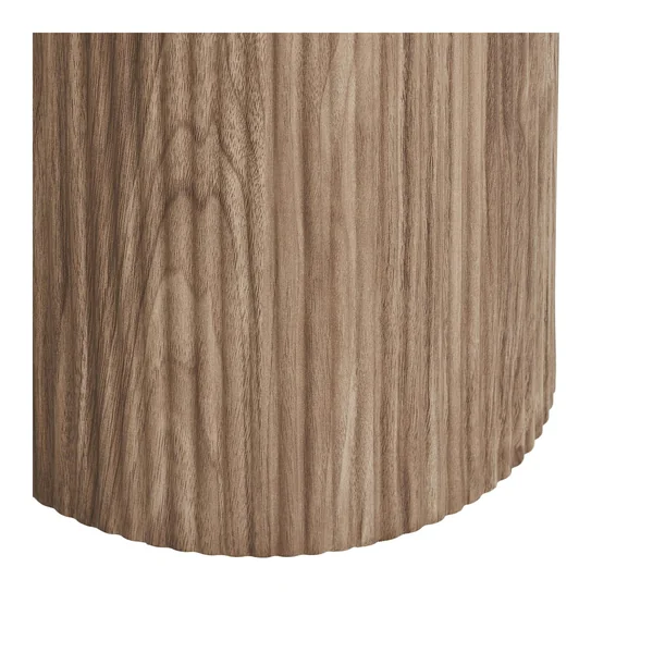 Bout de canapé en céramique effet marbre Ø45 cm PRATO