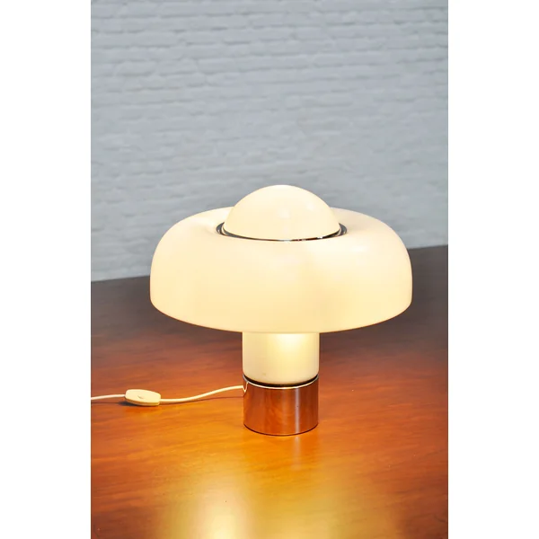 Brumbury Table Lamp Luigi Massoni for Harvey Guzzini Italy, 1970s