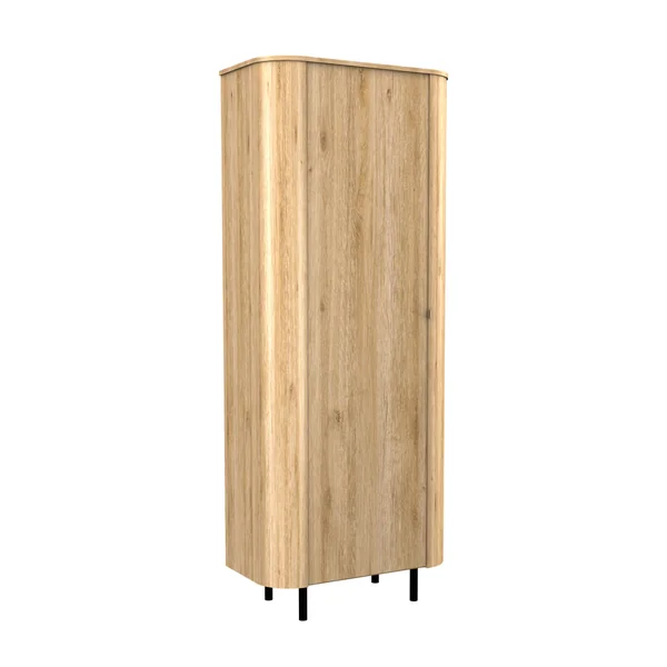 Buffet haut contemporain 80 cm chêne cadiz Marley