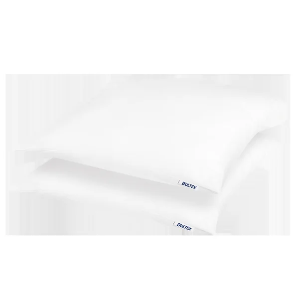 BULTEX Lot de 2 oreillers moelleux - 60 x 60 cm