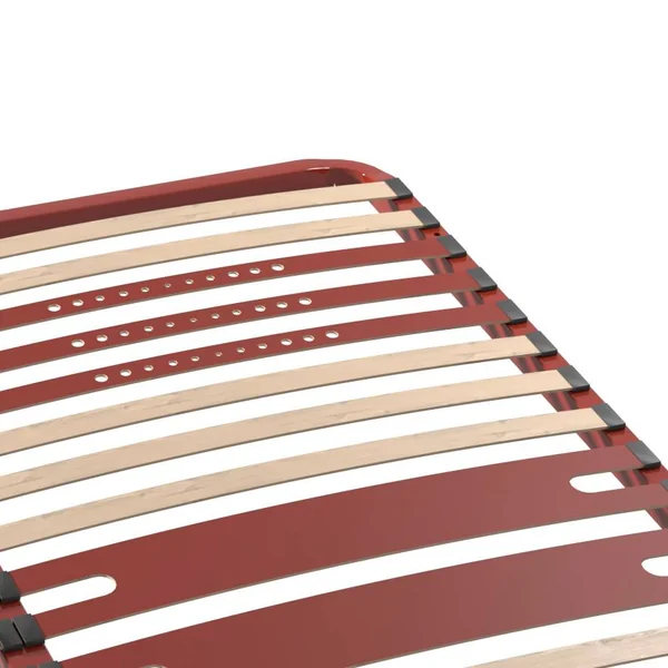 BULTEX Sommier cadre métal à lattes 5 zones 4 cm Morpho - 140 x 190 cm