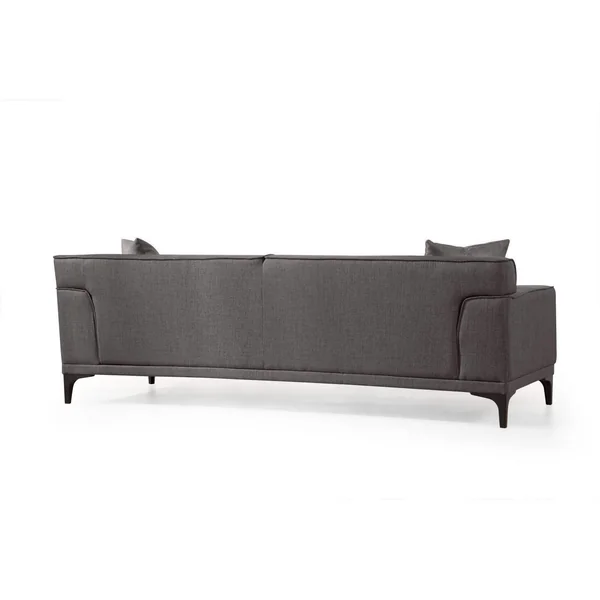 Canapé 3 places anthracite - accoudoirs larges ORSAY