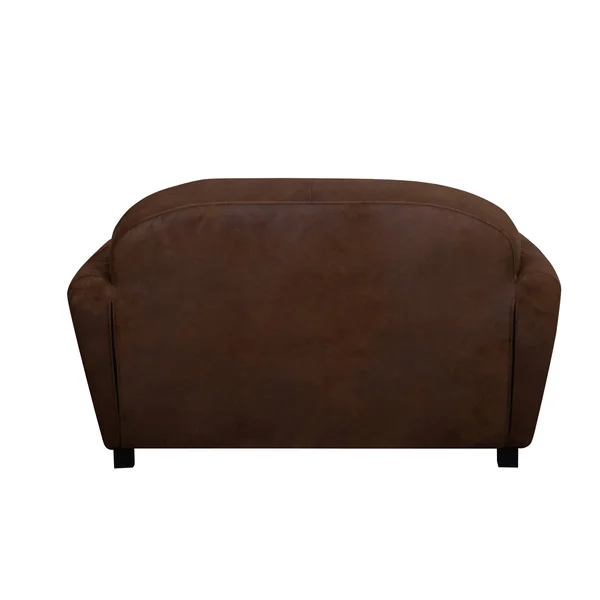 Canapé microfibre aspect cuir vieilli Owen - 3 places