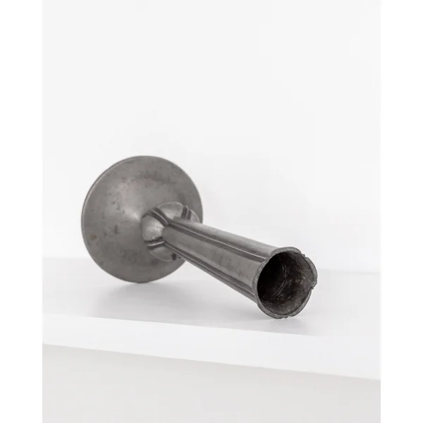 Cast Pewter Vase by Edvin Ollers, 1950