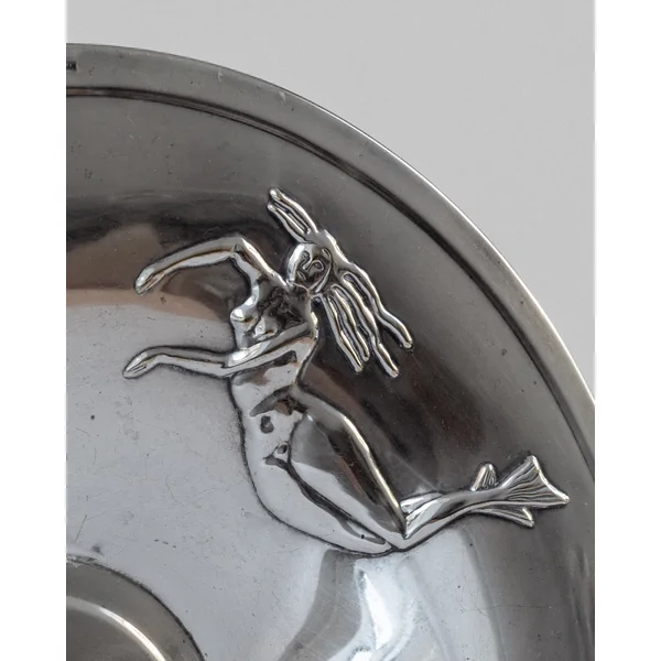 Centerpiece Art Deco Dish with Meramids, 1930s