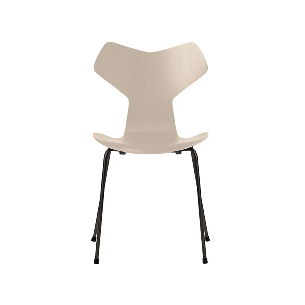 Chaise GRAND PRIX Beige clair FRITZ HANSEN