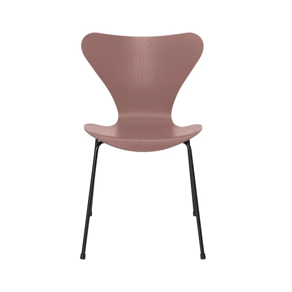 Chaise SERIE 7 Frêne teinté Rose sauvage FRITZ HANSEN