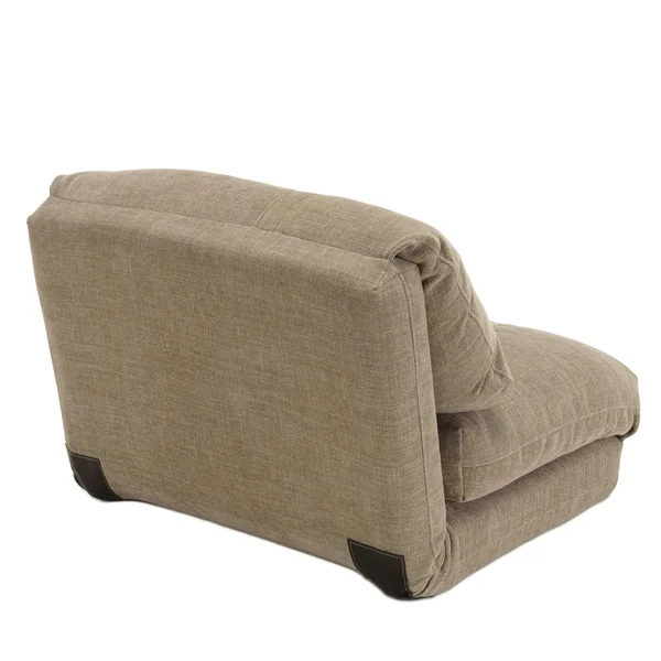 Chauffeuse 1 place multi-position en tissu couleur taupe ASTORI