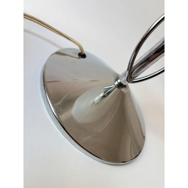 Chrome and Glass Lamp, Italy c. 1970’s - 1980’s