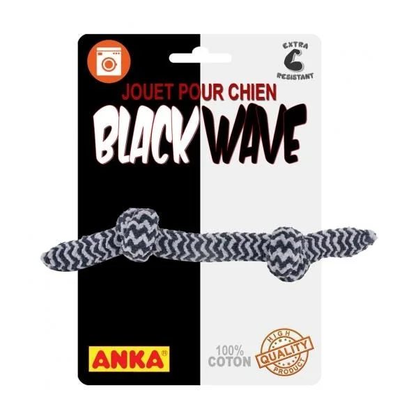 Corde à noeuds Black Wave medium 36 cm Ø3cm