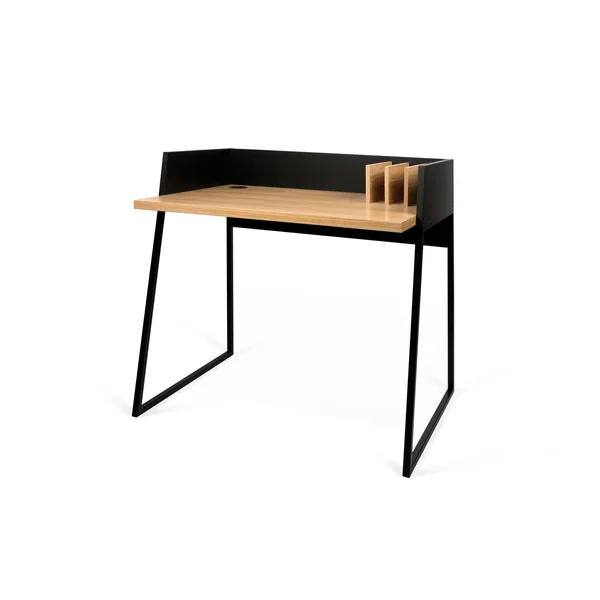 C.PRO PAR CAMIF Bureau Tennessee - Noir/Chêne