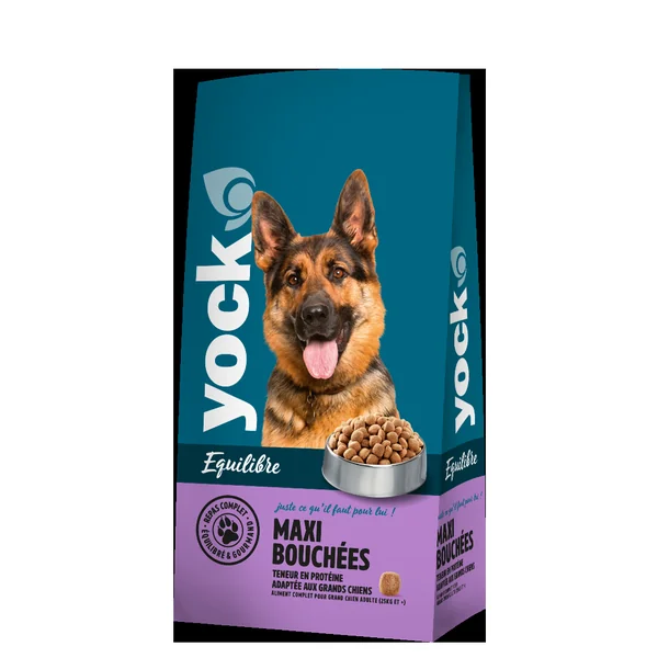 Croquettes pour grand chien Équilibre maxi bouchées 20kg