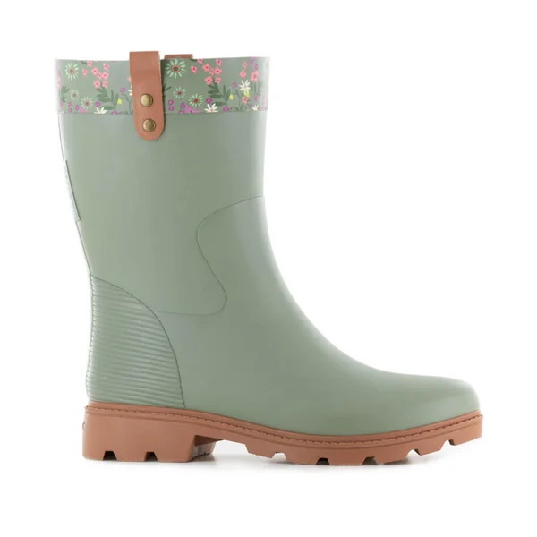 Demi-botte de jardin Adelia Blackfox coloris vert
