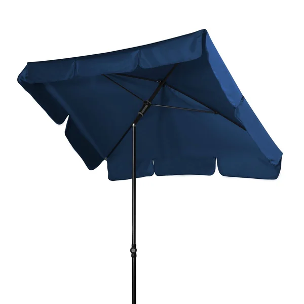 DOPPLER Parasol Rectangulaire 185 x 120 cm Sunline en Acier - Bleu Marine