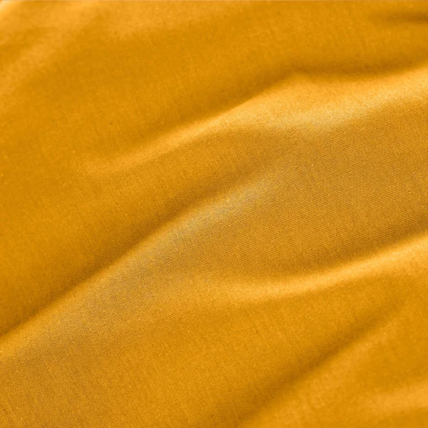 Drap plat percale de coton (270 x 300 cm) Cali Jaune moutarde