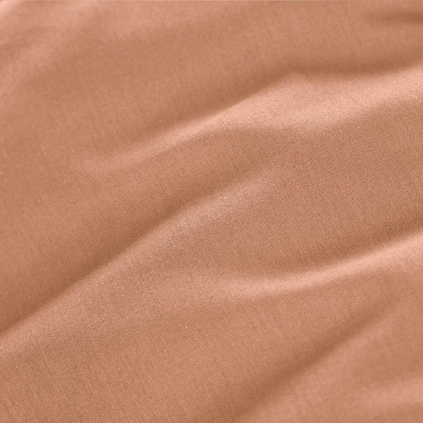 Drap plat percale de coton (270 x 300 cm) Cali Rose pêche