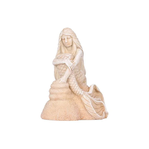 Décor d’aquarium sirène Ariel beige Europet Aqua Della petit modèle– 12,8 cm