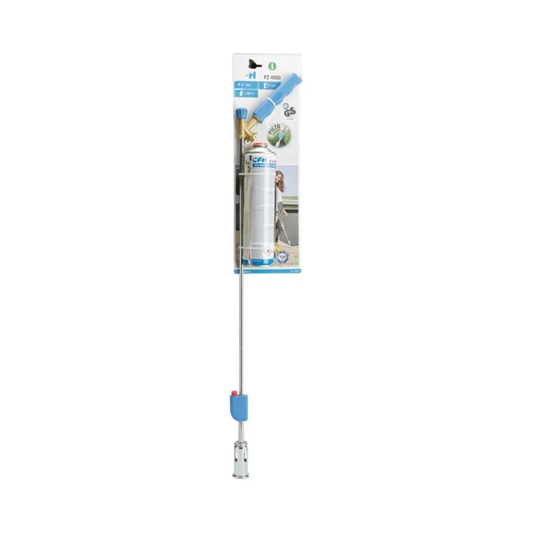 Désherbeur thermique canne pro bleu acier et PVC 100 cm
