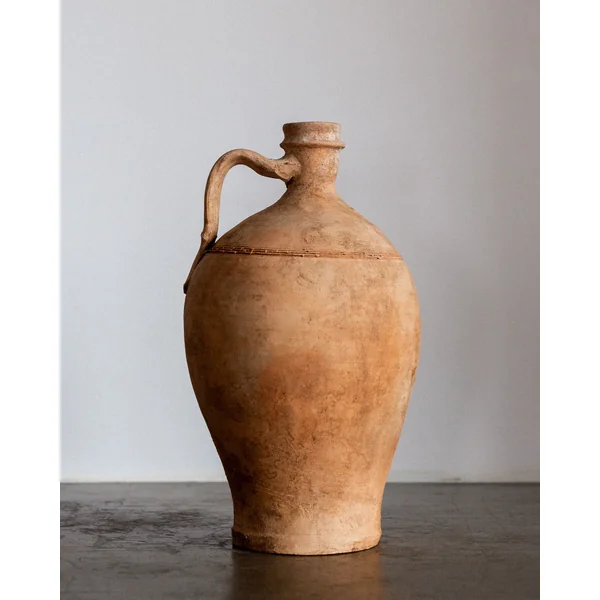 Early 20th Century European Olive Jar
