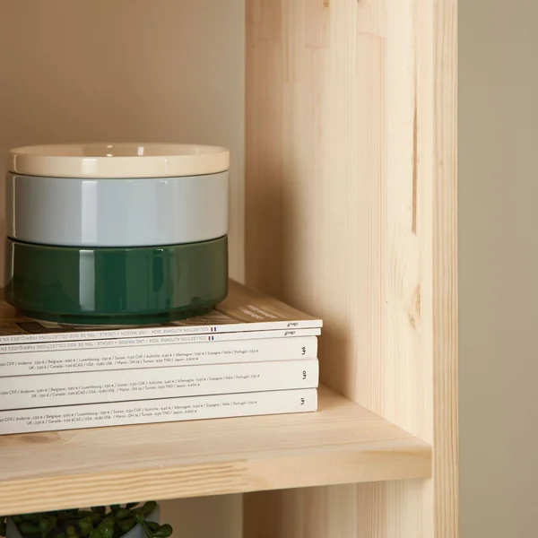 Etagère bois massif 2x2 cases Elio