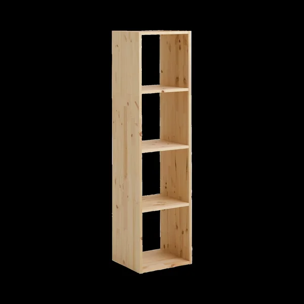 Etagère bois massif 4 cases Elio