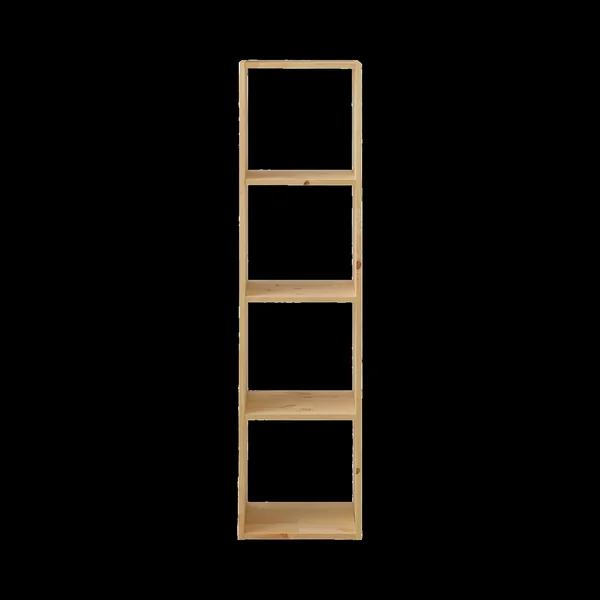 Etagère bois massif 4 cases Elio
