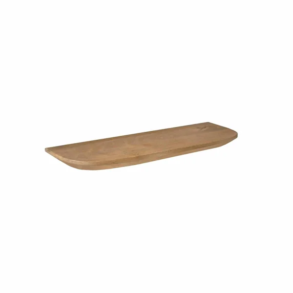 Etagère murale en bois de manguier 60 cm (lot de 3) ALMA