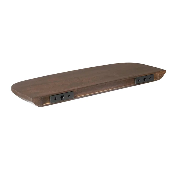 Etagère murale en bois foncé 60 cm (lot de 3) ALMA