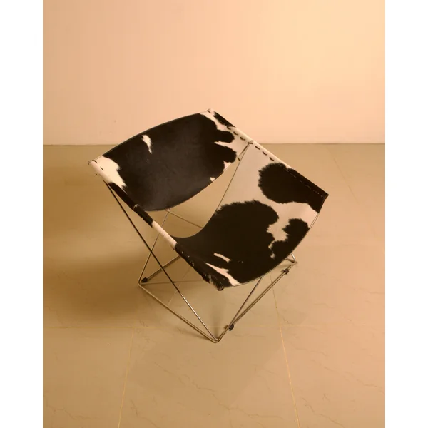 F675 "Butterfly" Cowhide Armchair by Pierre Paulin for Artifort 00's