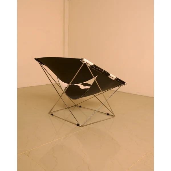 F675 "Butterfly" Cowhide Armchair by Pierre Paulin for Artifort 00's