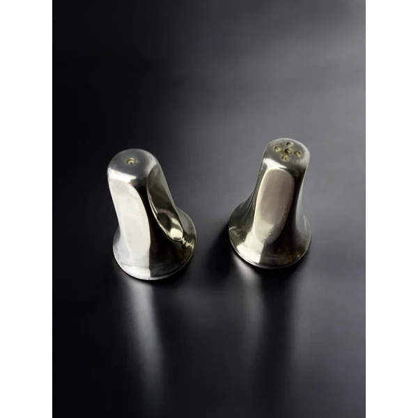 Faceted Salt & Pepper Shakers, Italy, 1970s