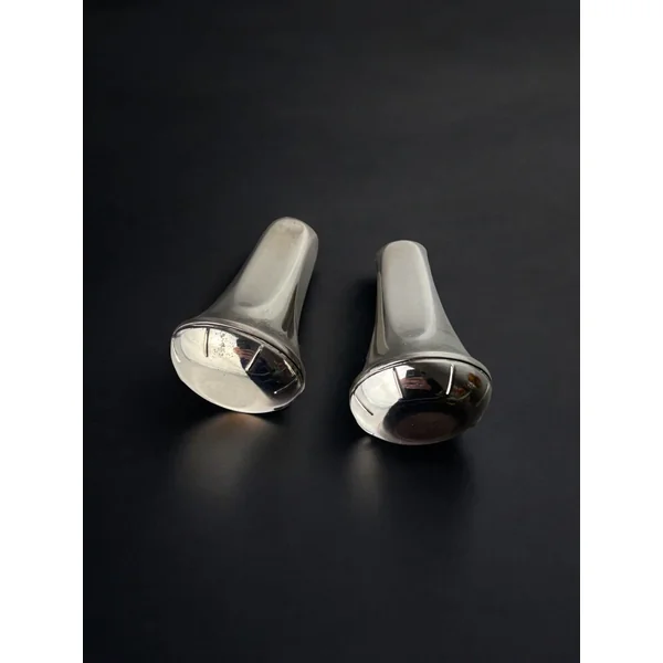 Faceted Salt & Pepper Shakers, Italy, 1970s