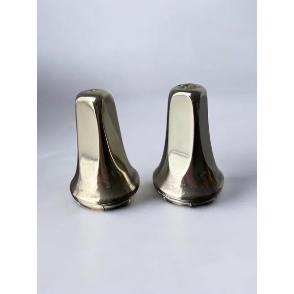 Faceted Salt & Pepper Shakers, Italy, 1970s
